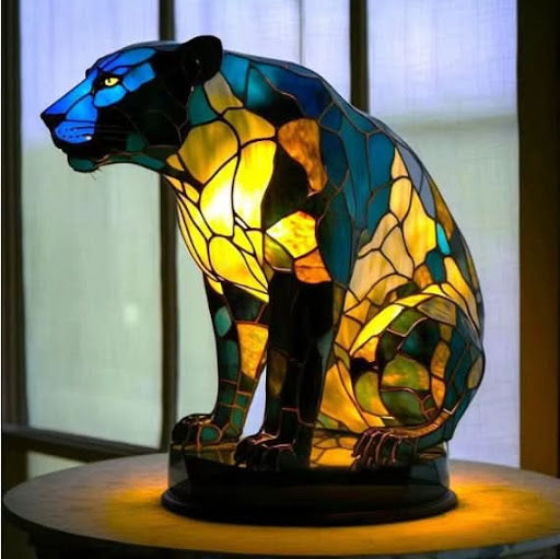 Artistic LED Night Light with Dog Breed Silhouettes | Cozy Accent Lamp for Pet Lovers