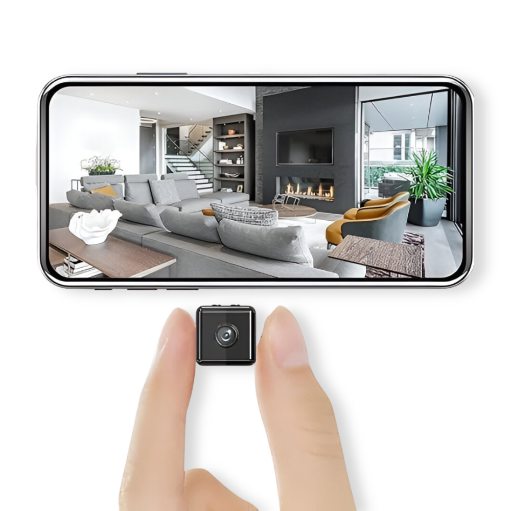 Compact Wireless Security Camera with Night Vision & Motion Detection | Ideal for Home Surveillance