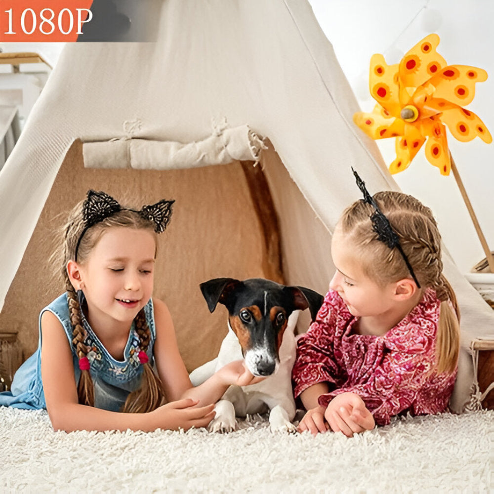 Compact Wireless Security Camera with Night Vision & Motion Detection | Ideal for Home Surveillance