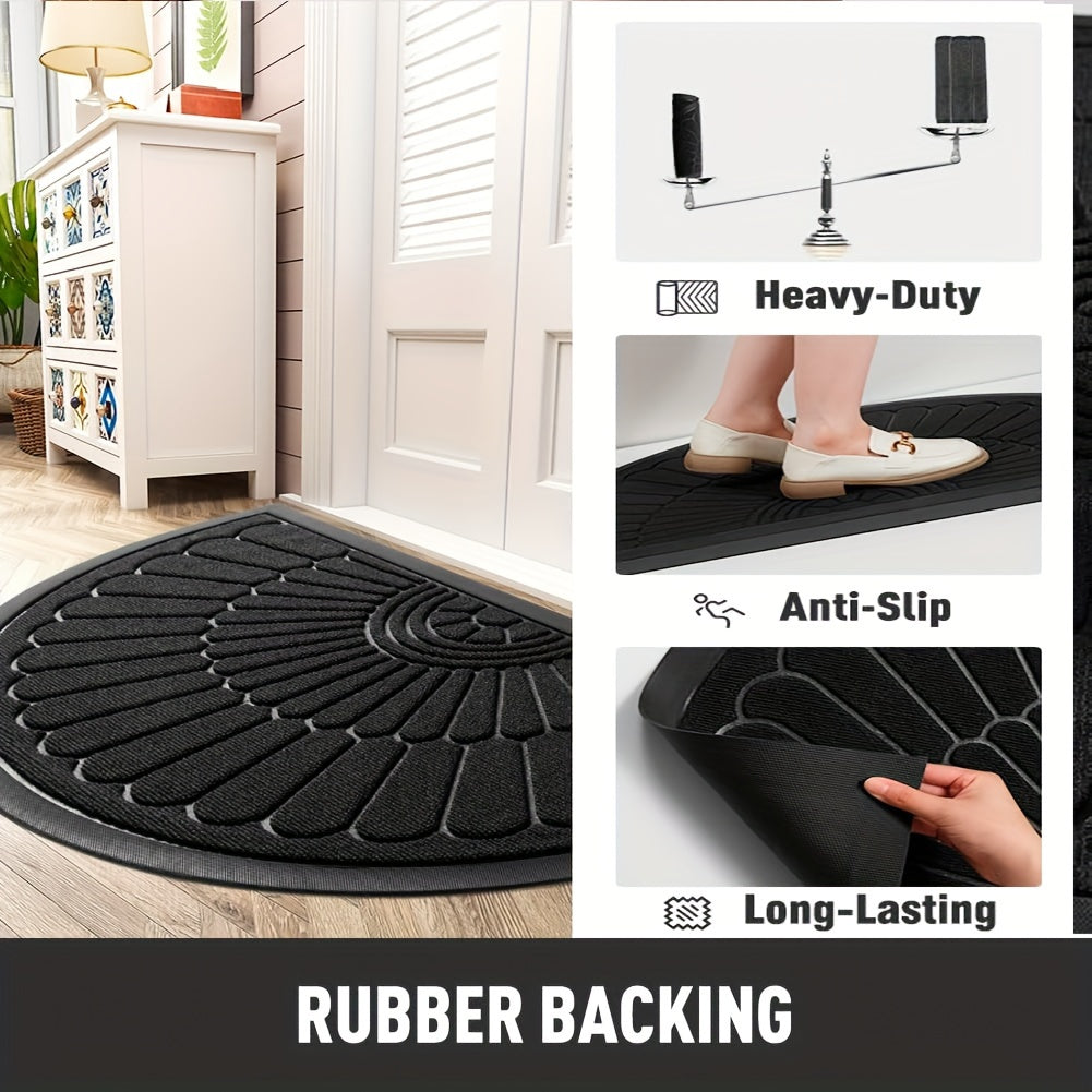 Durable Rubber Doormat | Anti-Slip Design for Indoor and Outdoor Use