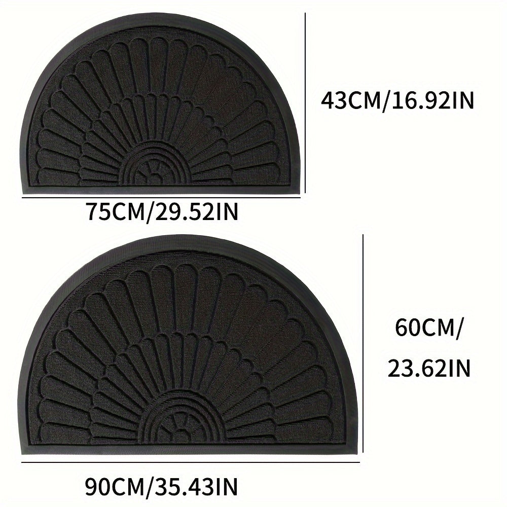 Durable Rubber Doormat | Anti-Slip Design for Indoor and Outdoor Use