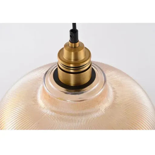 Elegant Glass Pendant Light with Luxurious Light Reflection | Perfect Kitchen and Dining Lighting