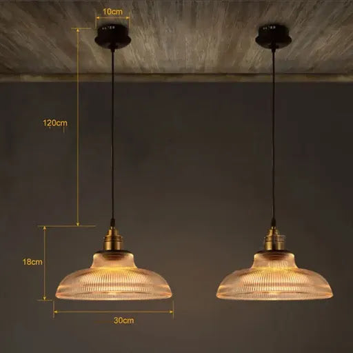 Elegant Glass Pendant Light with Luxurious Light Reflection | Perfect Kitchen and Dining Lighting