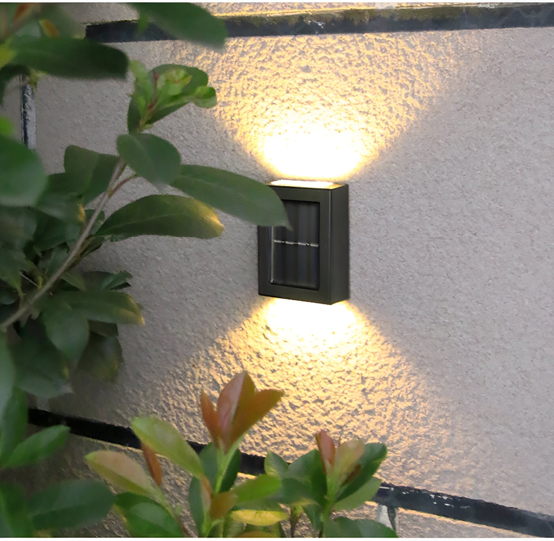 Elegant Solar Outdoor Lights | IP65 Waterproof LED Fixtures for Modern Facades