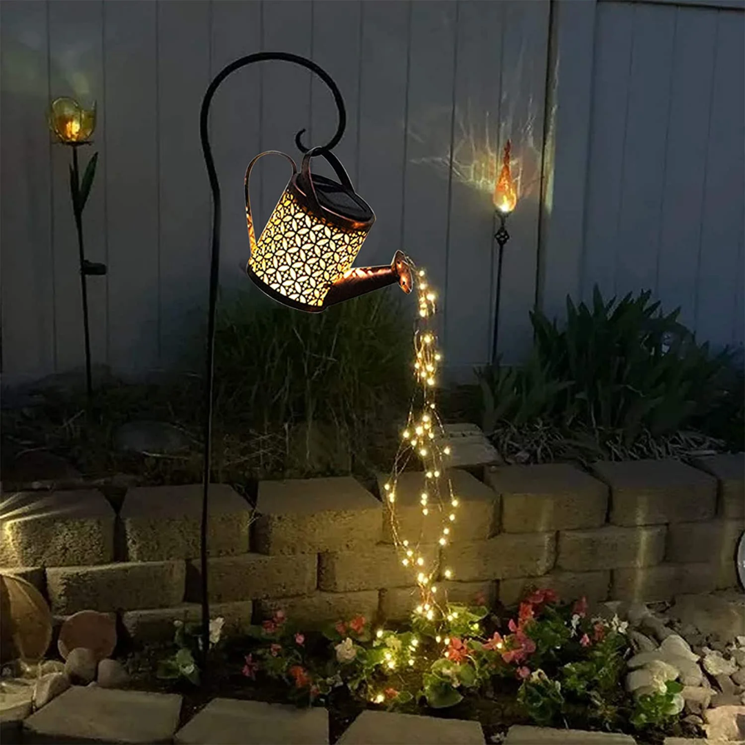 Enchanting Solar Outdoor Lamp with LED Light | Hassle-Free Installation for Magical Garden Ambiance