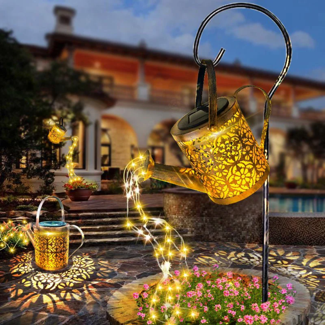 Enchanting Solar Outdoor Lamp with LED Light | Hassle-Free Installation for Magical Garden Ambiance