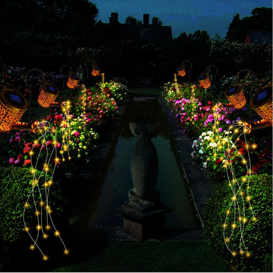 Enchanting Solar Outdoor Lamp with LED Light | Hassle-Free Installation for Magical Garden Ambiance