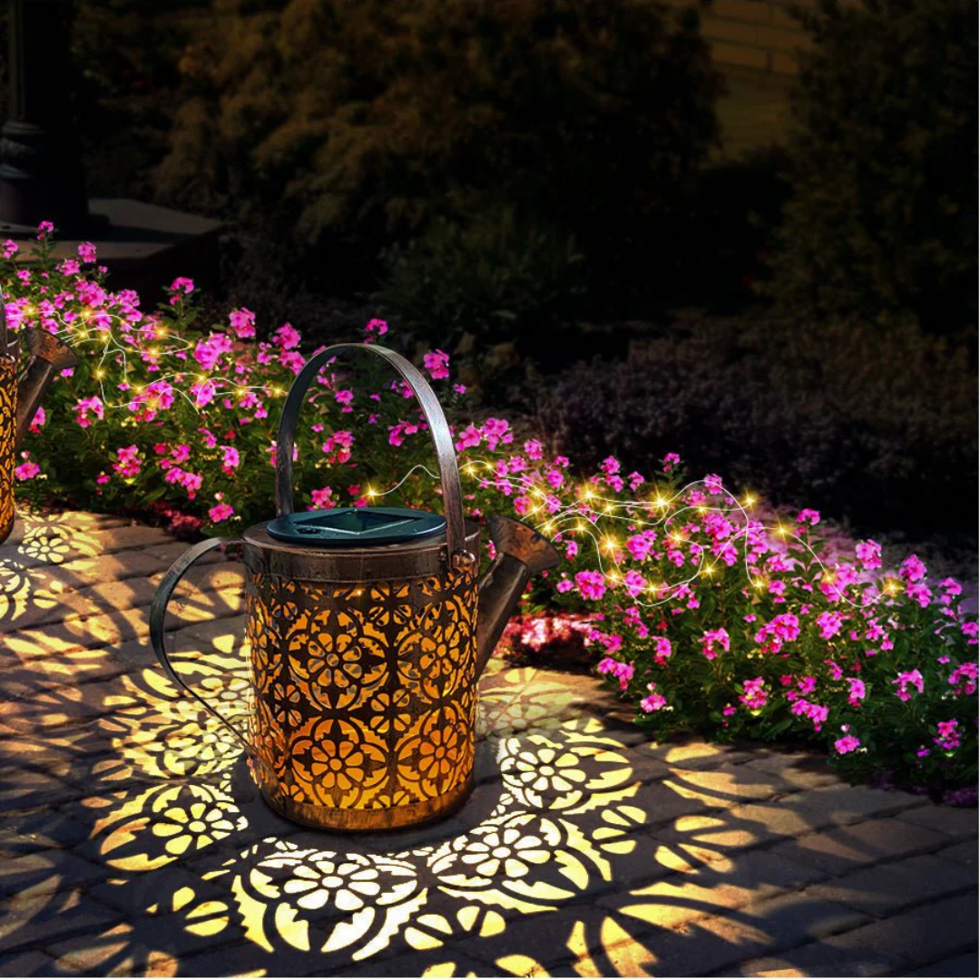 Enchanting Solar Outdoor Lamp with LED Light | Hassle-Free Installation for Magical Garden Ambiance