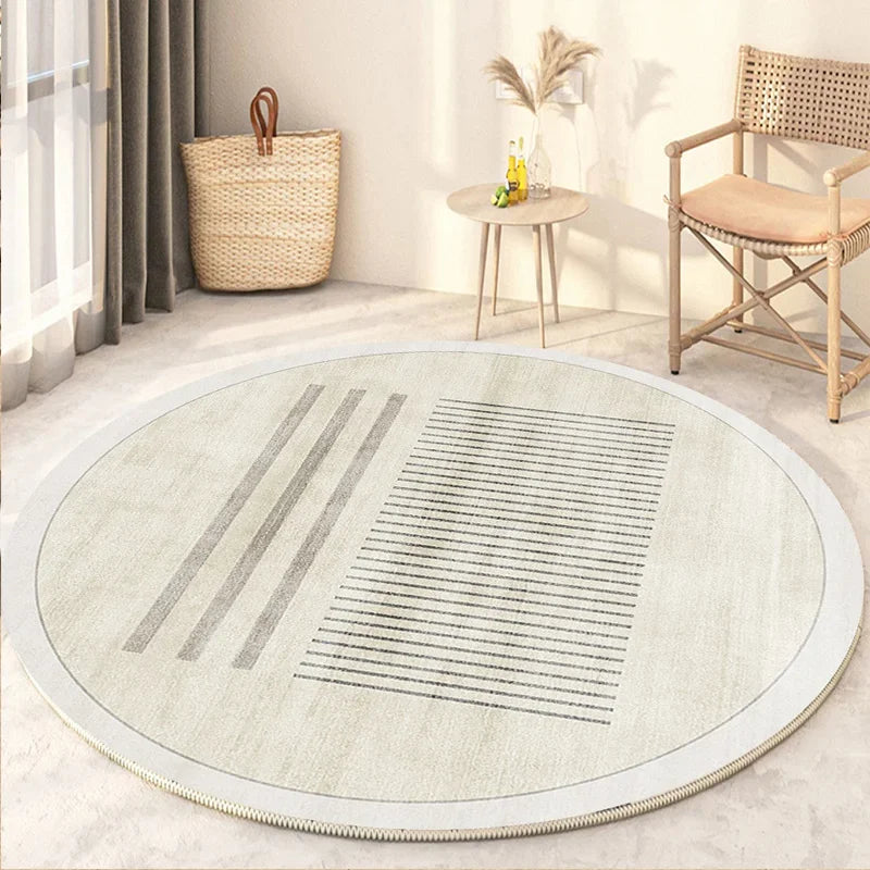 Japanese Style Washable Rug with Non-Slip Bottom | Soft Comfort for Versatile Spaces