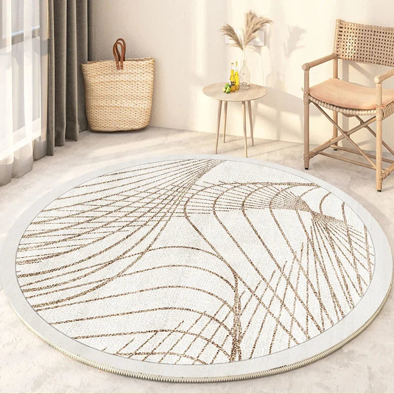 Japanese Style Washable Rug with Non-Slip Bottom | Soft Comfort for Versatile Spaces