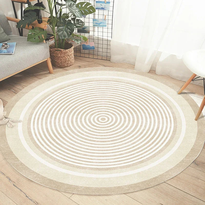 Japanese Style Washable Rug with Non-Slip Bottom | Soft Comfort for Versatile Spaces