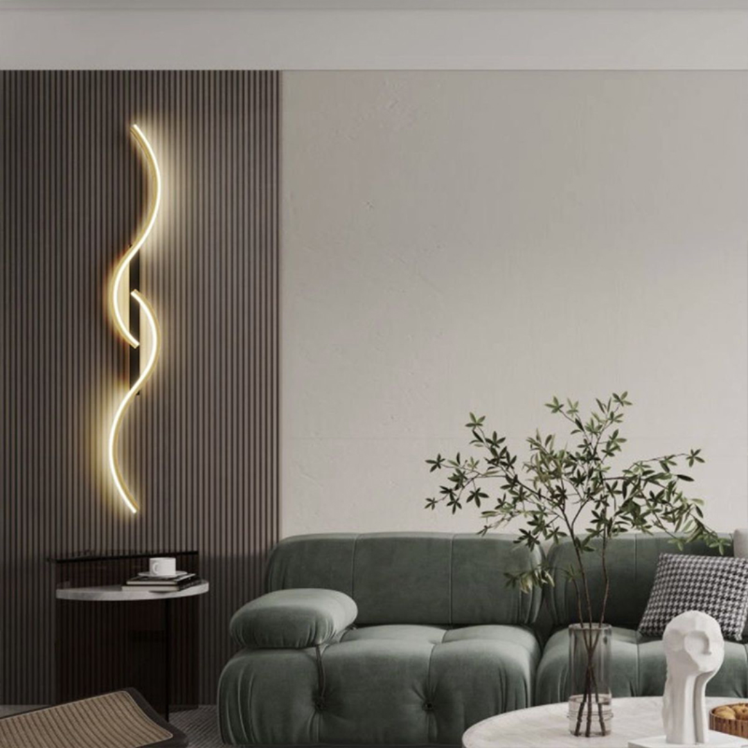 Luxe LED Wall Sconce Lighting with Elegant Industrial Design | Warm Light for Cozy Living Room and Bedroom
