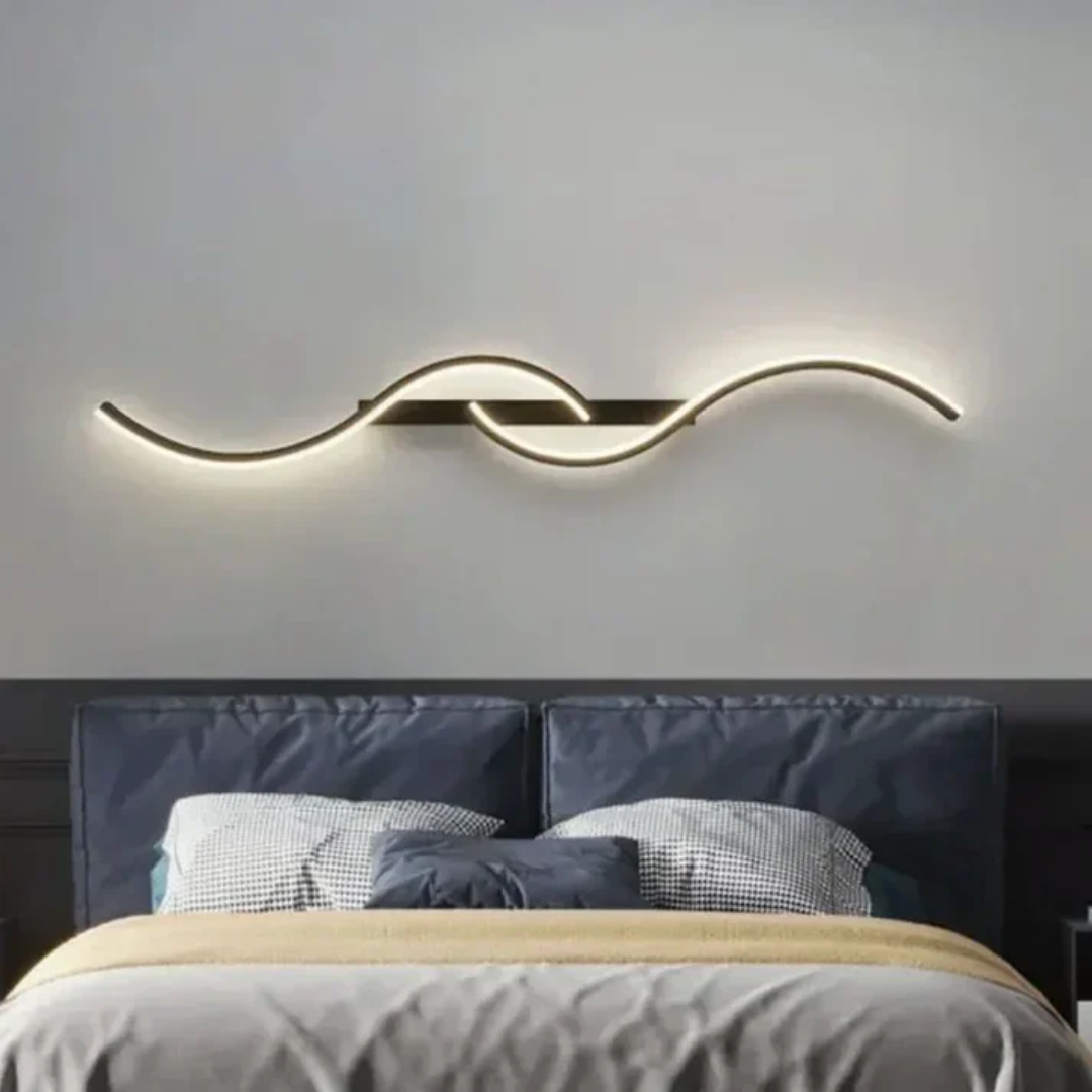 Luxe LED Wall Sconce Lighting with Elegant Industrial Design | Warm Light for Cozy Living Room and Bedroom