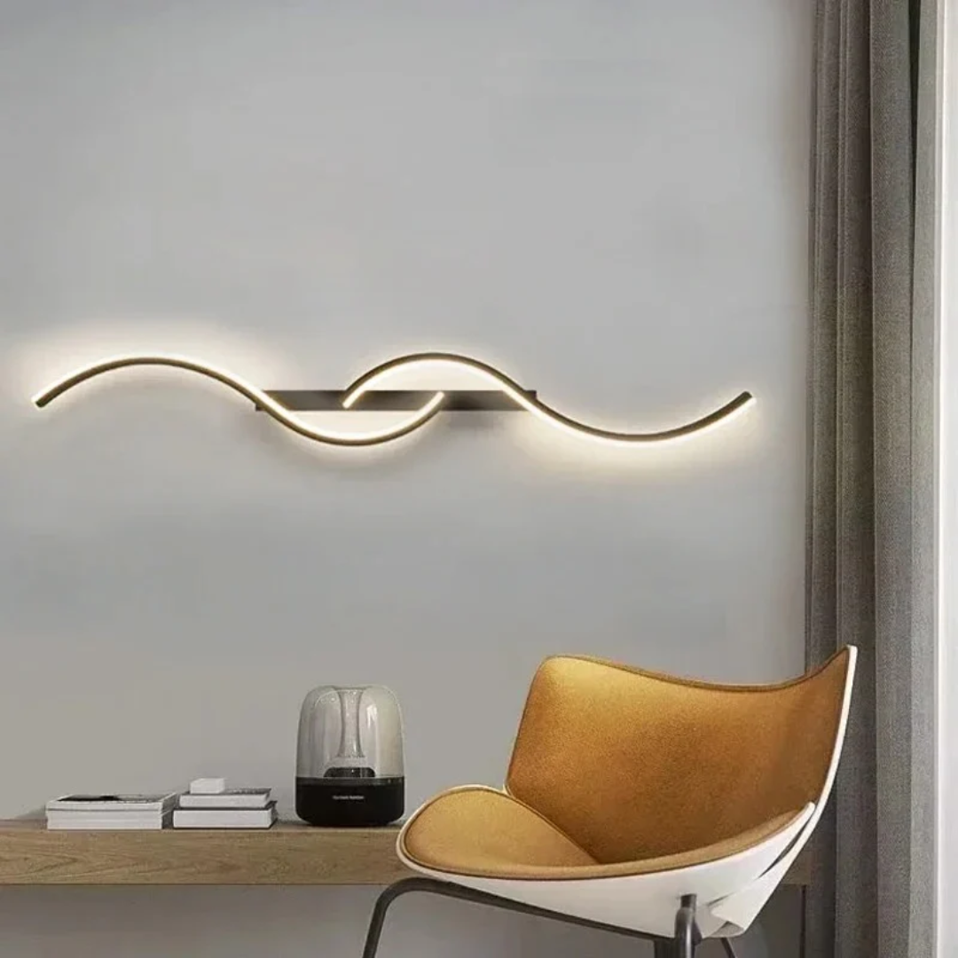 Luxe LED Wall Sconce Lighting with Elegant Industrial Design | Warm Light for Cozy Living Room and Bedroom