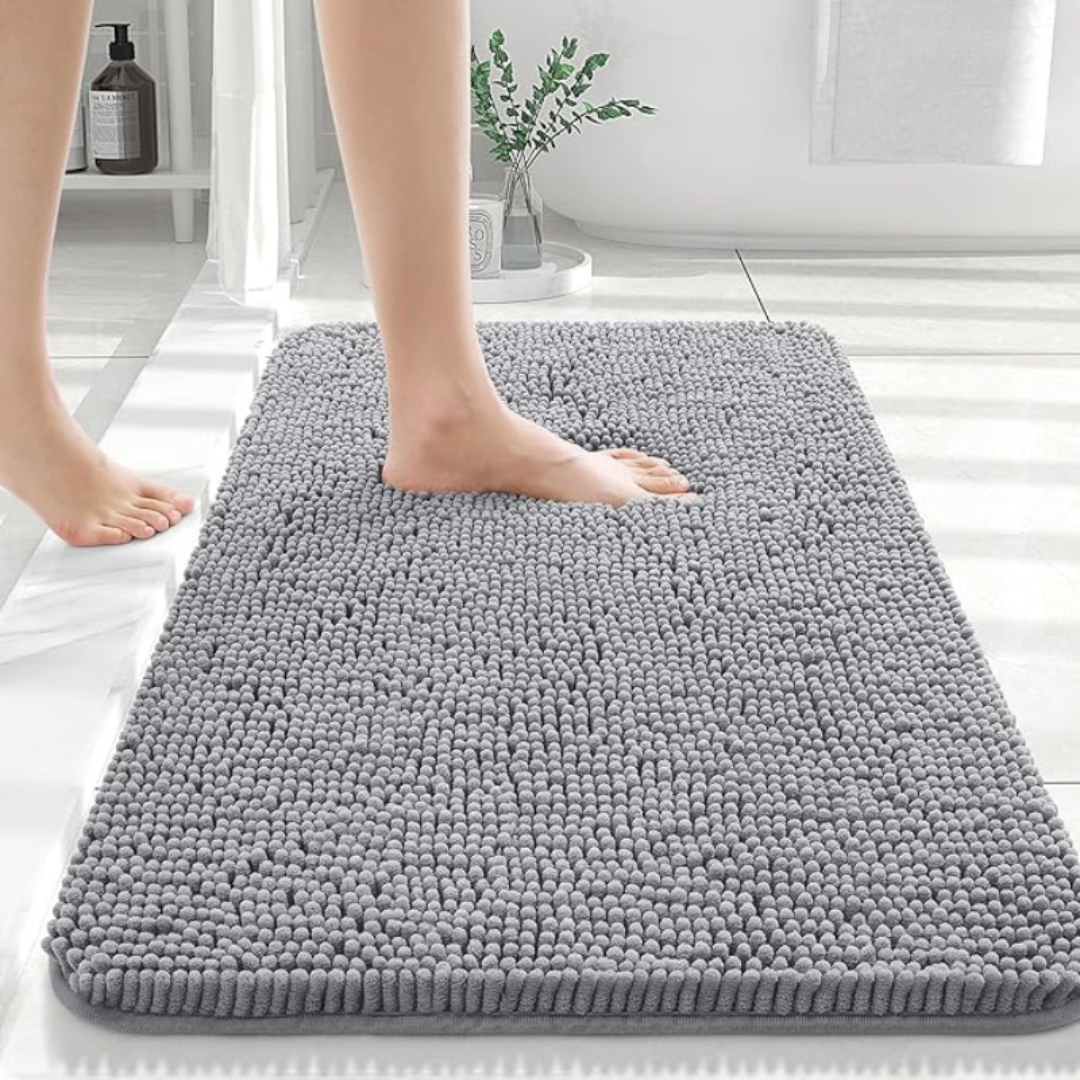 Luxury Bath Mat | Soft Non-Slip Bathroom Rug with Quick-Drying Material | Comfortable Surface for Daily Use