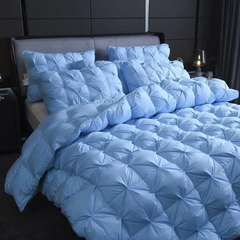 Luxury Goose Down Duvet Insert with Thick Insulation | Soft Cotton for Ultimate Warmth