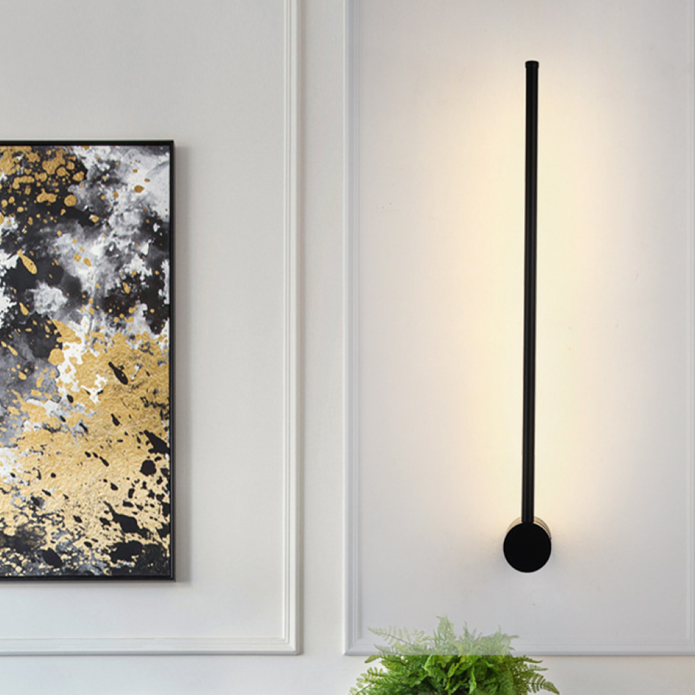 Minimalist Wall Sconce Lighting with Energy-Efficient LED for Modern Interiors