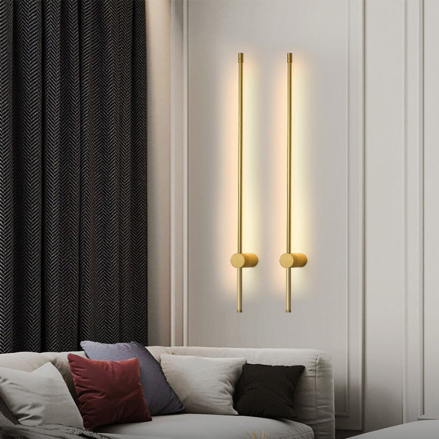 Minimalist Wall Sconce Lighting with Energy-Efficient LED for Modern Interiors