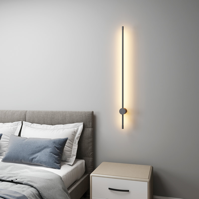 Minimalist Wall Sconce Lighting with Energy-Efficient LED for Modern Interiors