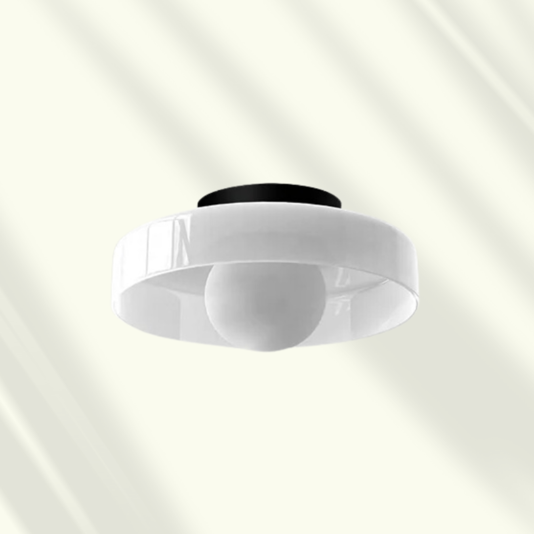Modern LED Ceiling Light Fixture with Dimmable Lighting | Energy-Efficient Design for Home Decor