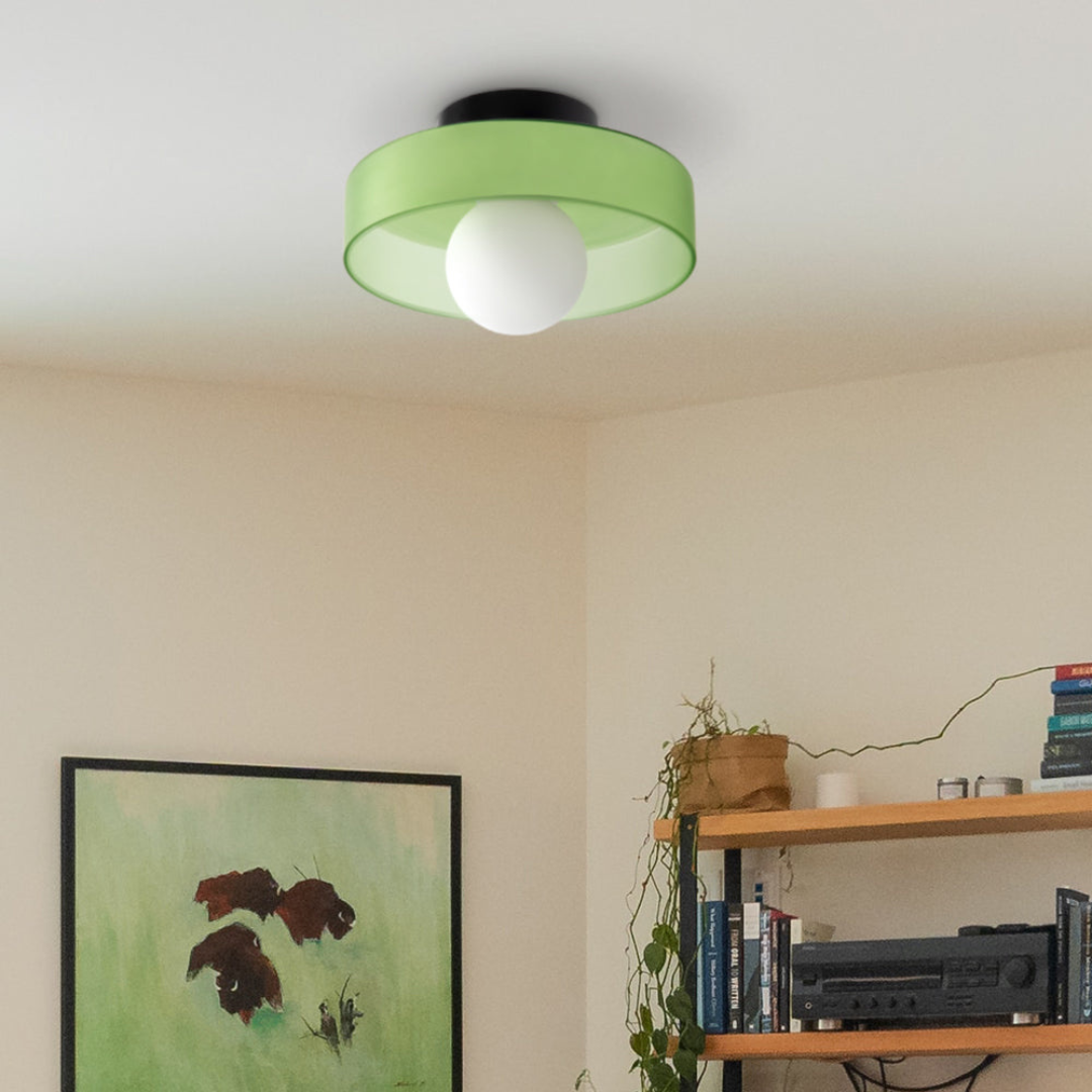 Modern LED Ceiling Light Fixture with Dimmable Lighting | Energy-Efficient Design for Home Decor