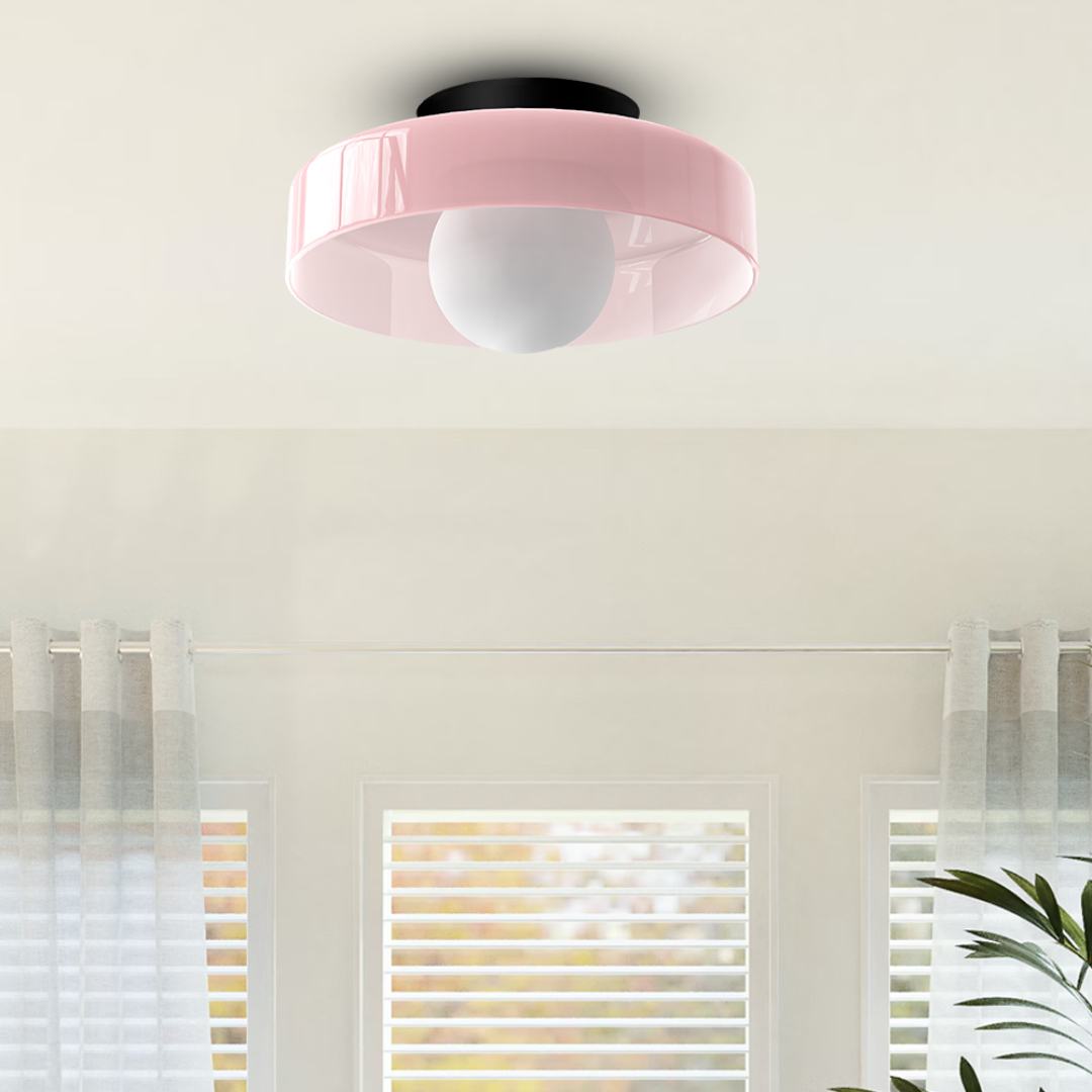 Modern LED Ceiling Light Fixture with Dimmable Lighting | Energy-Efficient Design for Home Decor