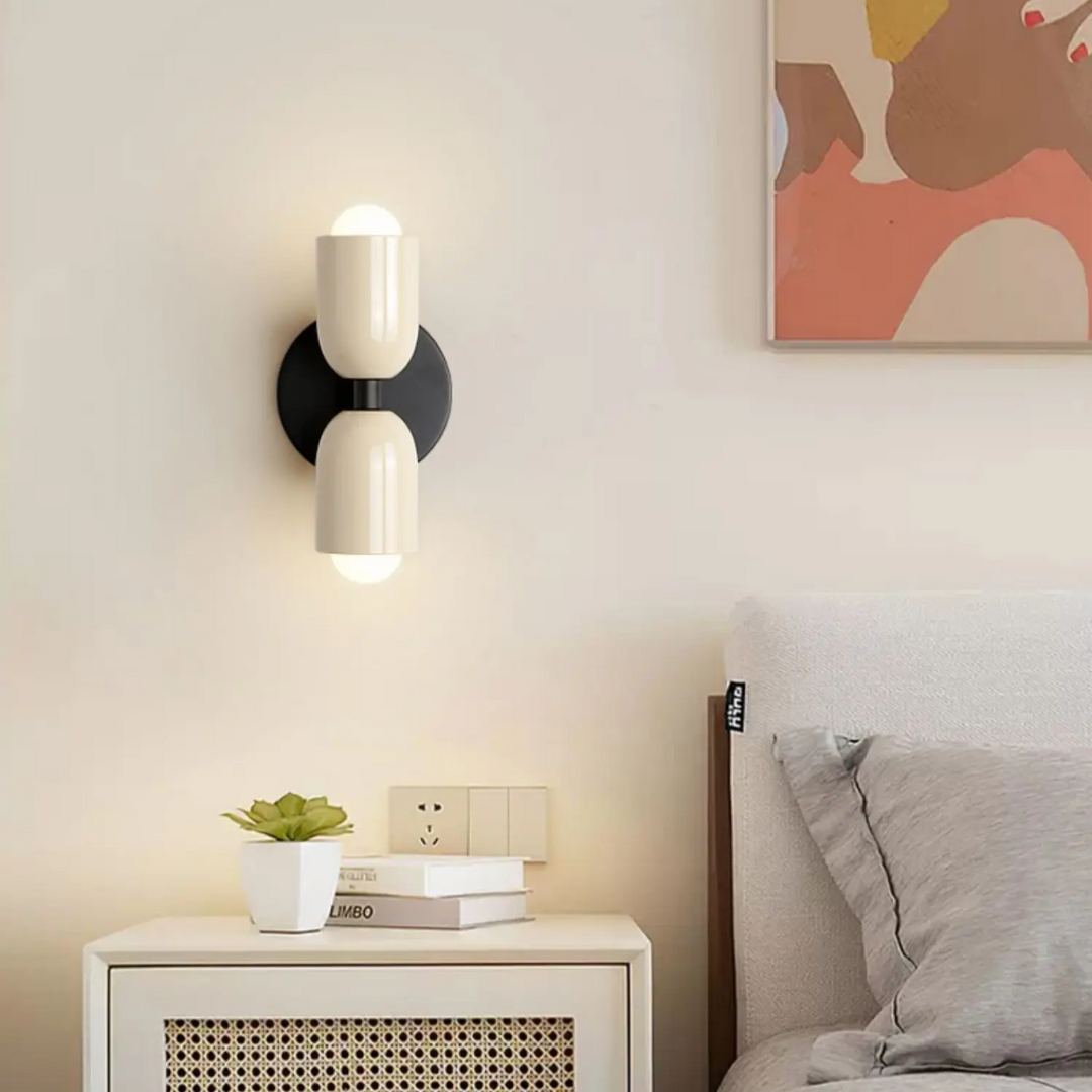Modern LED Wall Sconce Lighting with Dual Heads & Energy Efficiency | Stylish Indoor & Outdoor Wall Lights for Elegant Illumination