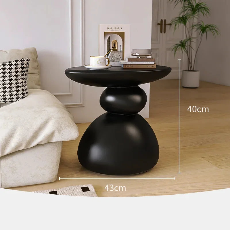 Modern Minimalist Side Table with Scandinavian Design | Versatile End Table for Stylish Living Rooms
