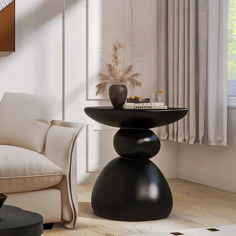 Modern Minimalist Side Table with Scandinavian Design | Versatile End Table for Stylish Living Rooms