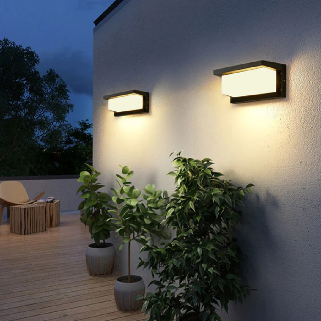 Outdoor Wall Lights | Motion Sensor LED Lamp for Weatherproof Security