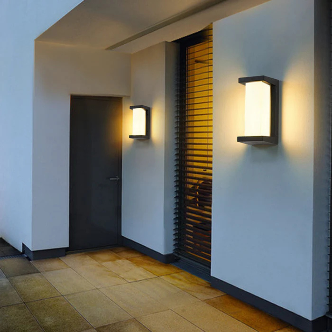 Outdoor Wall Lights | Motion Sensor LED Lamp for Weatherproof Security