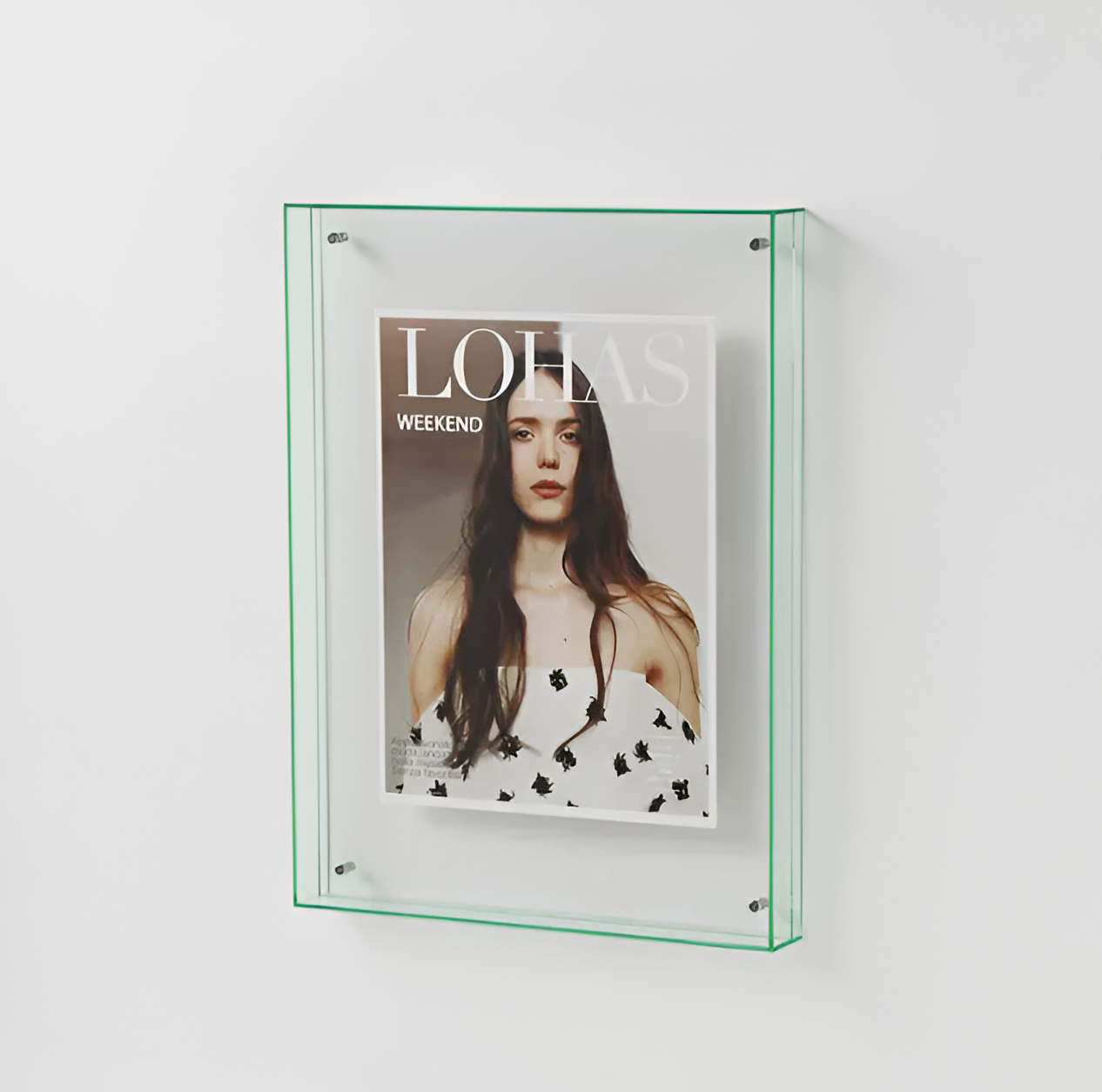 Seravina Collection | Acrylic Photo Frame with Floating Design | Modern Display for Home and Office