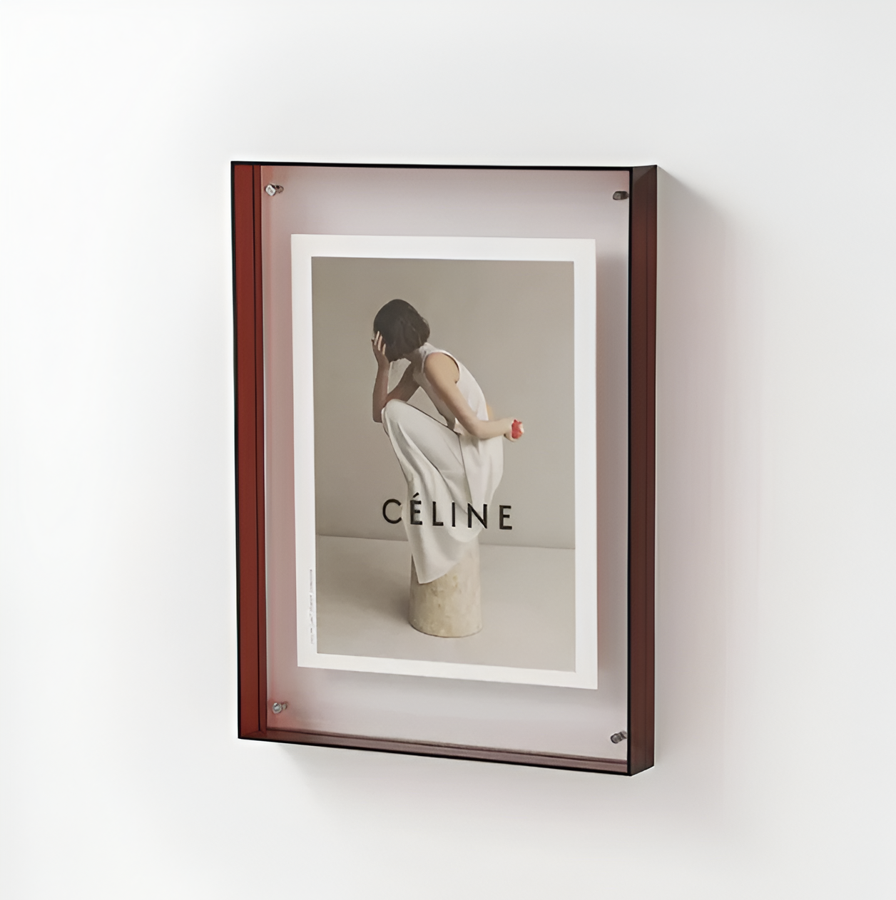 Seravina Collection | Acrylic Photo Frame with Floating Design | Modern Display for Home and Office