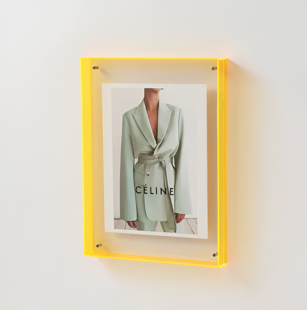 Seravina Collection | Acrylic Photo Frame with Floating Design | Modern Display for Home and Office