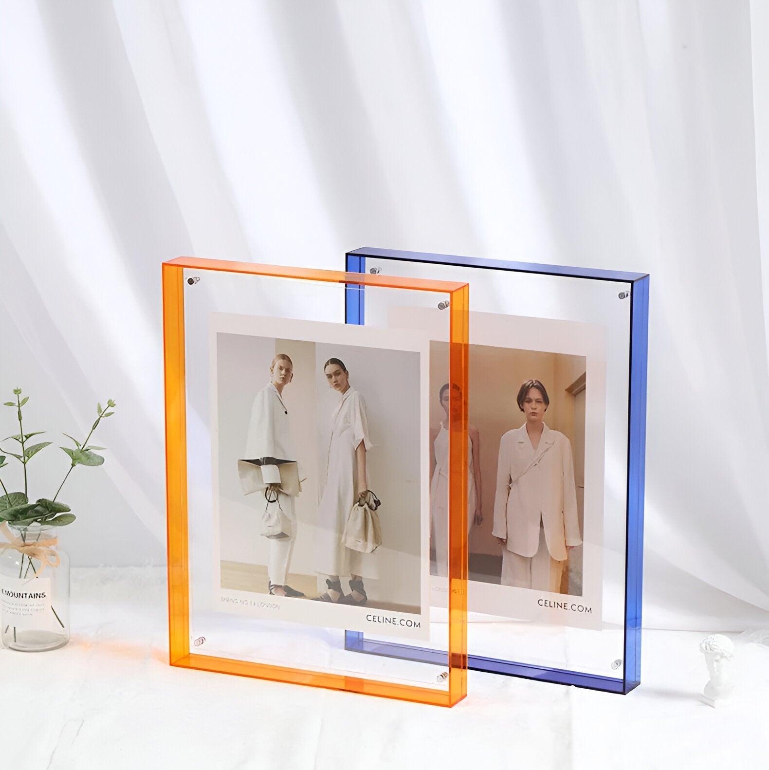 Seravina Collection | Acrylic Photo Frame with Floating Design | Modern Display for Home and Office