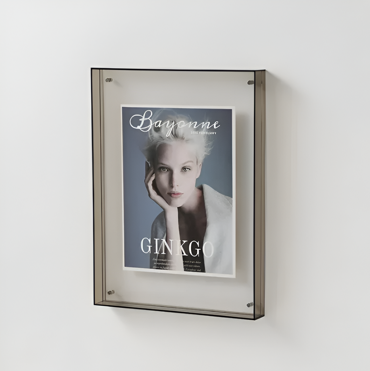 Seravina Collection | Acrylic Photo Frame with Floating Design | Modern Display for Home and Office