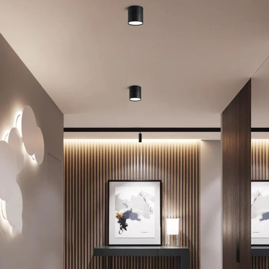 Sleek LED Ceiling Light Fixture with Adjustable Lighting | Modern Design for Any Room