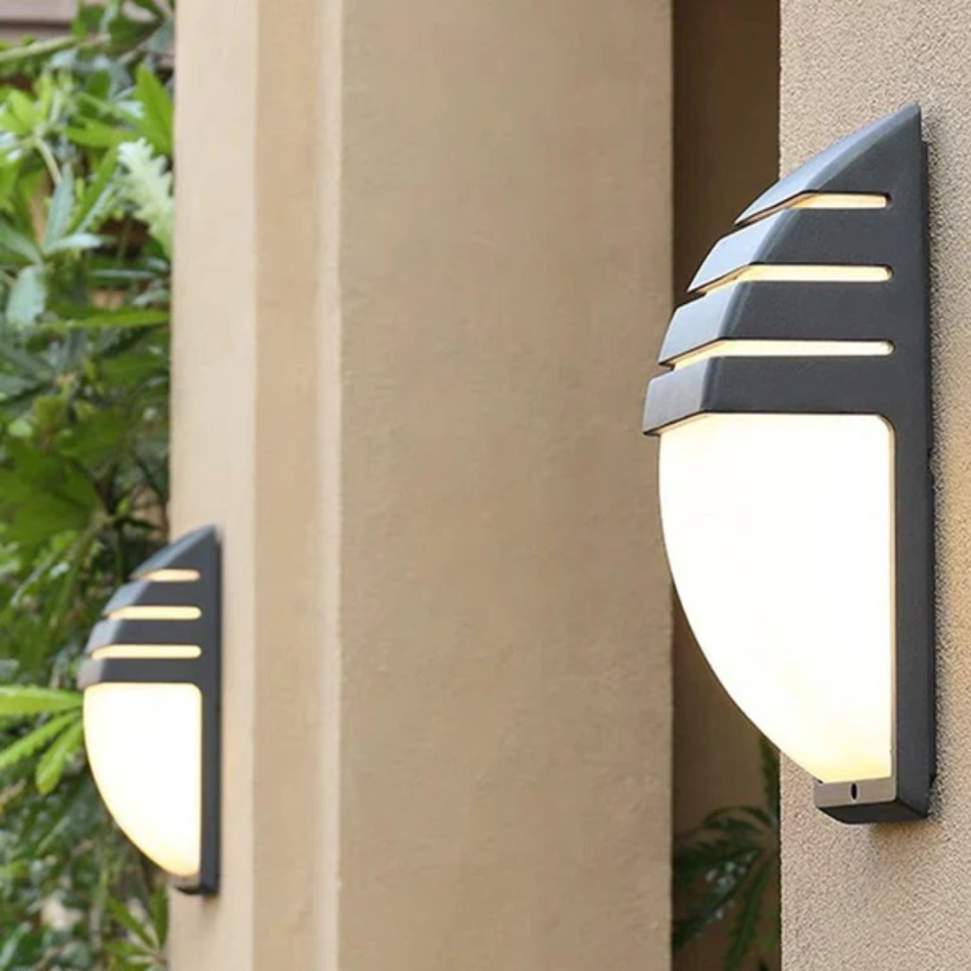 Stylish Outdoor Wall Lamp | Motion Sensor & Waterproof Design | Modern Exterior Wall Light for Enhanced Safety