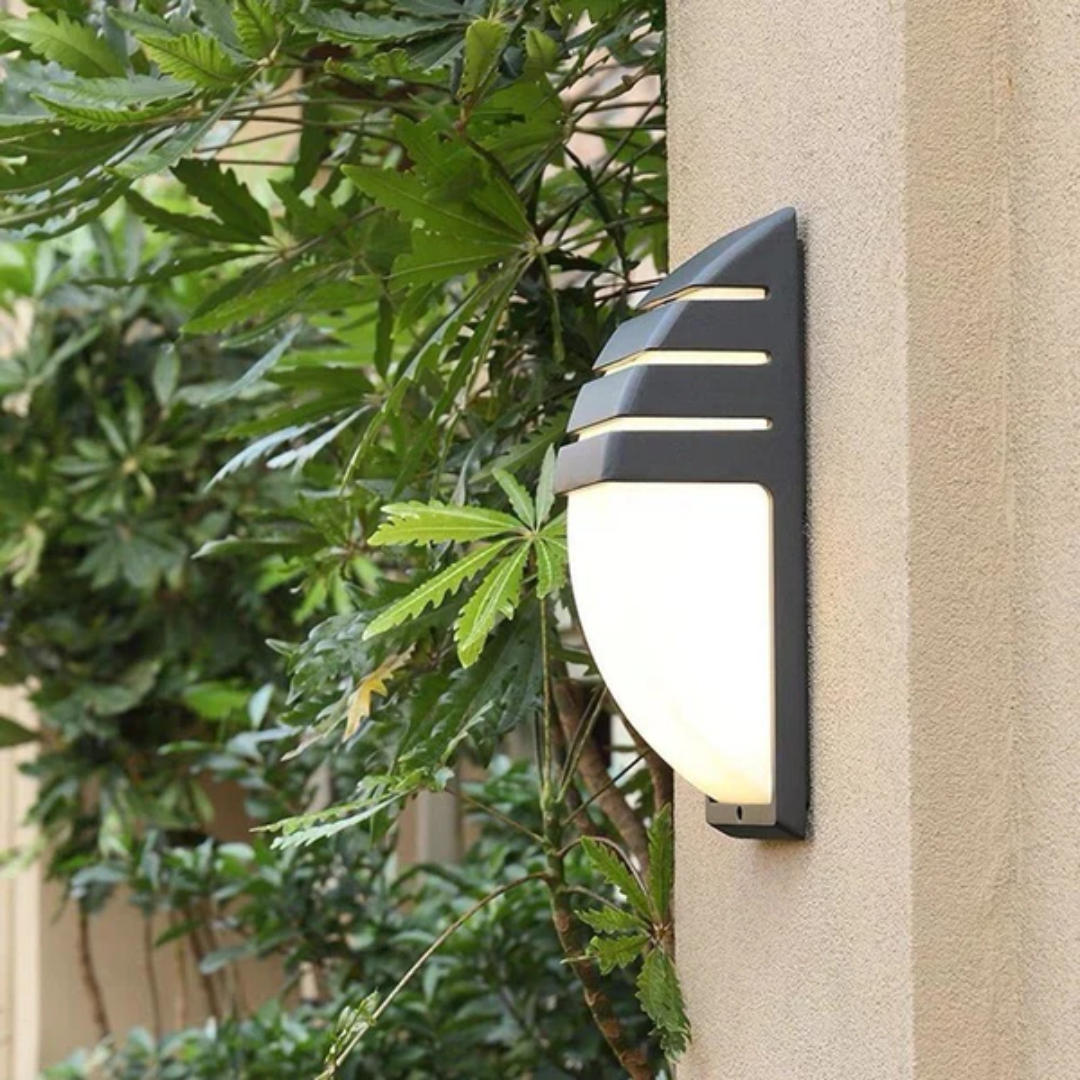 Stylish Outdoor Wall Lamp | Motion Sensor & Waterproof Design | Modern Exterior Wall Light for Enhanced Safety