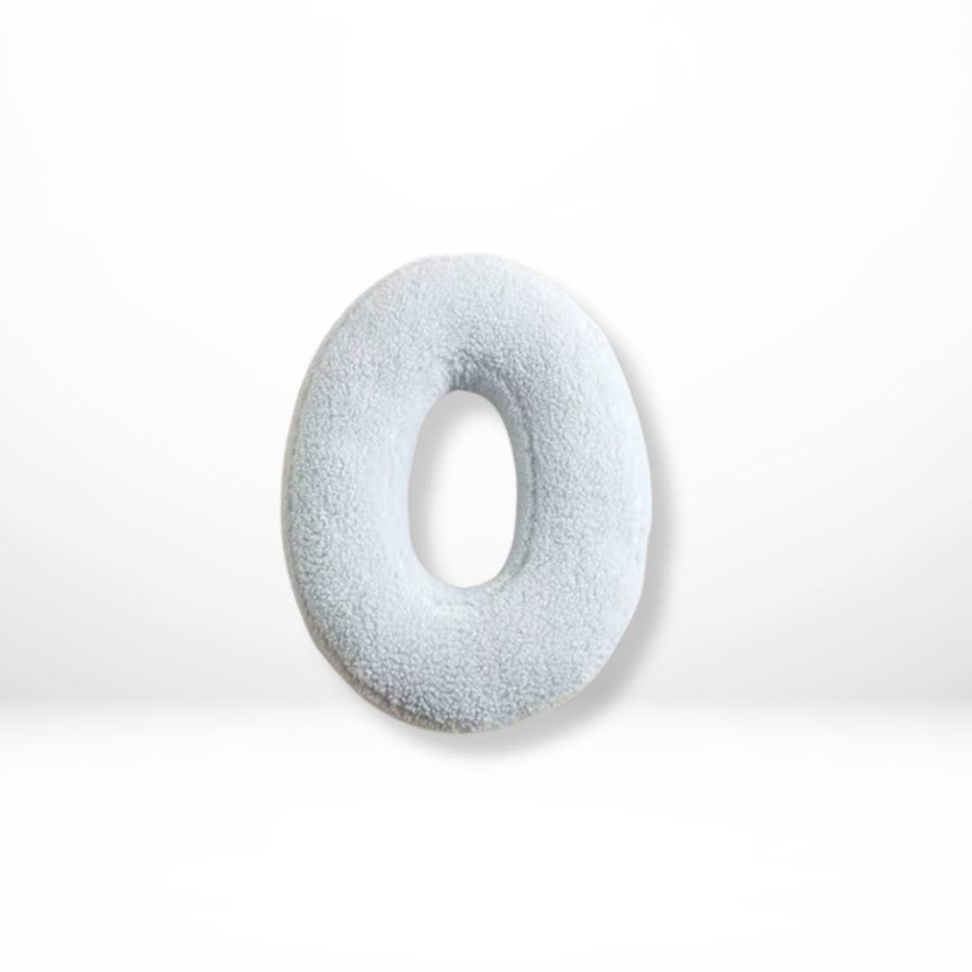 Velvet Alphabet Throw Pillow with Soft Comfort | Unique Decorative Cushions for Personalized Home Decor