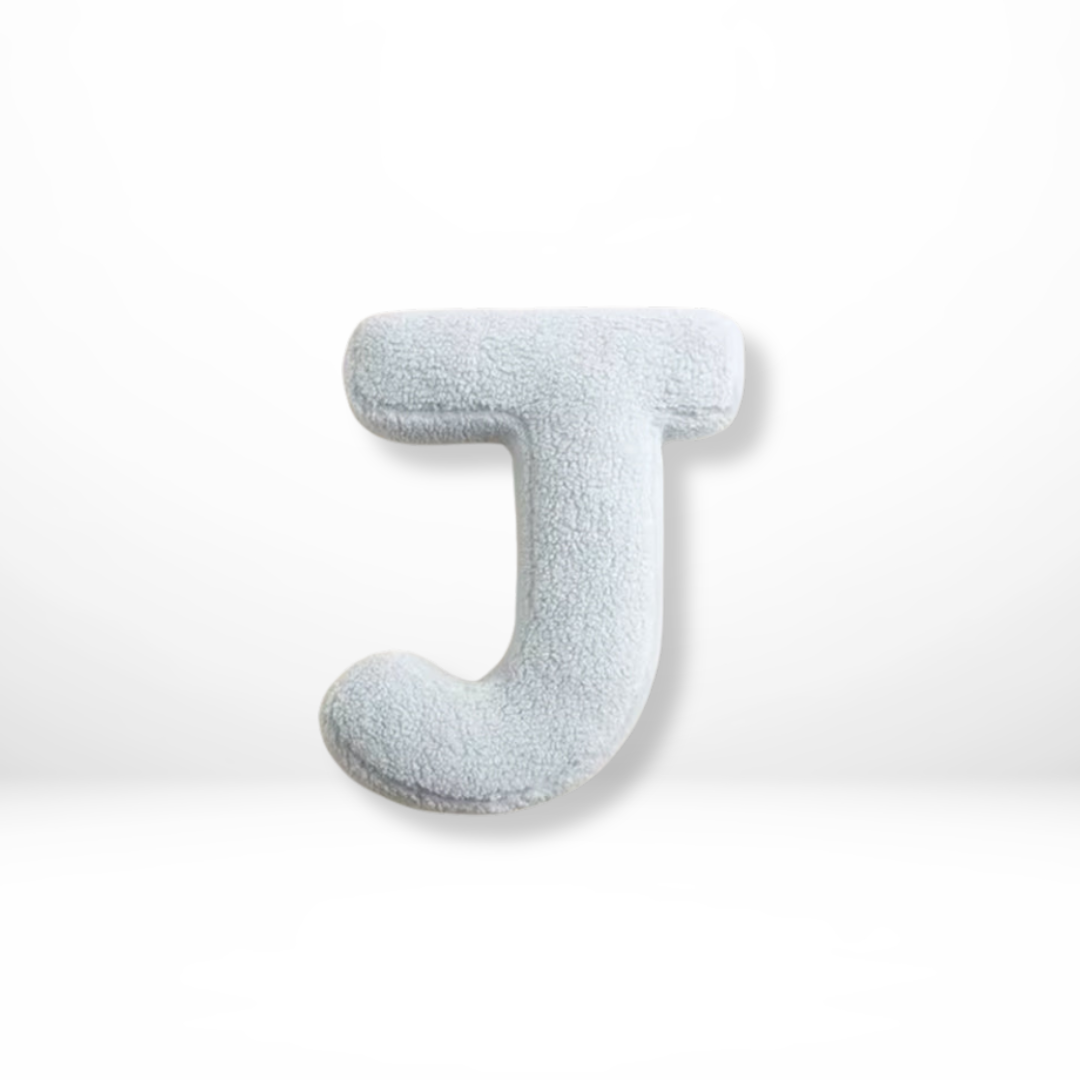Velvet Alphabet Throw Pillow with Soft Comfort | Unique Decorative Cushions for Personalized Home Decor
