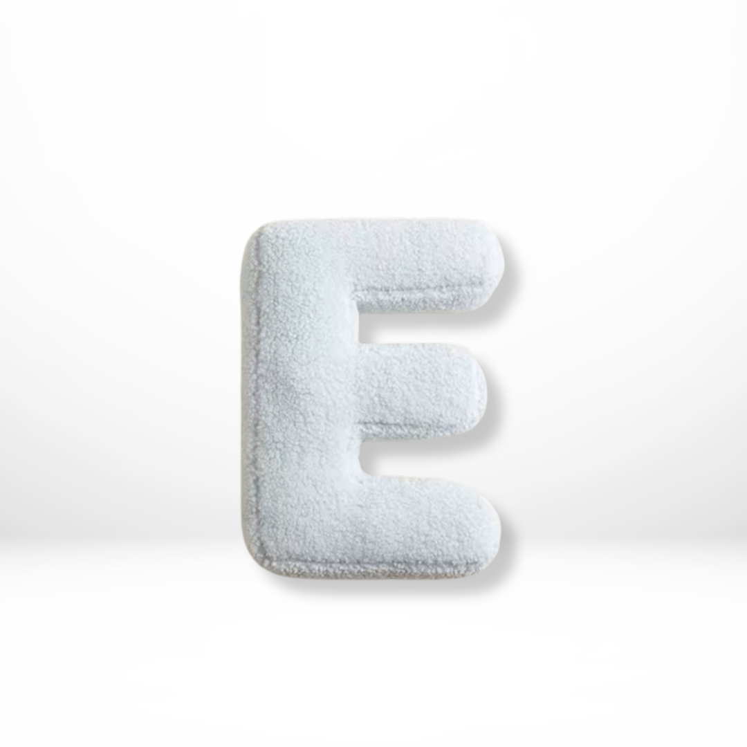 Velvet Alphabet Throw Pillow with Soft Comfort | Unique Decorative Cushions for Personalized Home Decor
